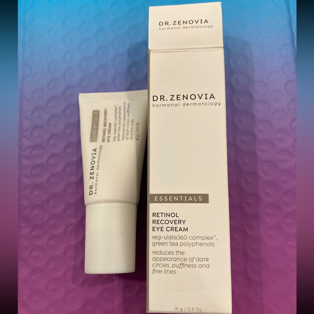 Dr Zenovia retinol recovery eye cream new in box